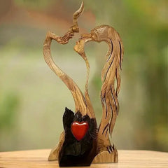 Love Eternal Wooden Decoration Ornaments