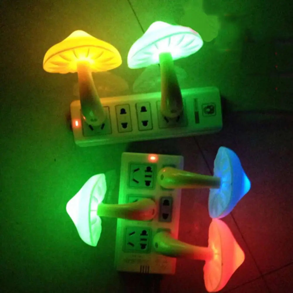 Mushroom Wall Socket Led Light