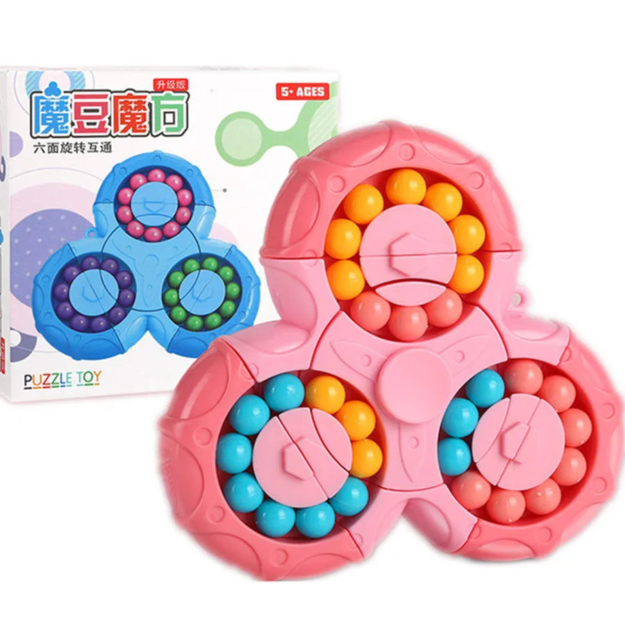 Rotating Magic Bean Cube