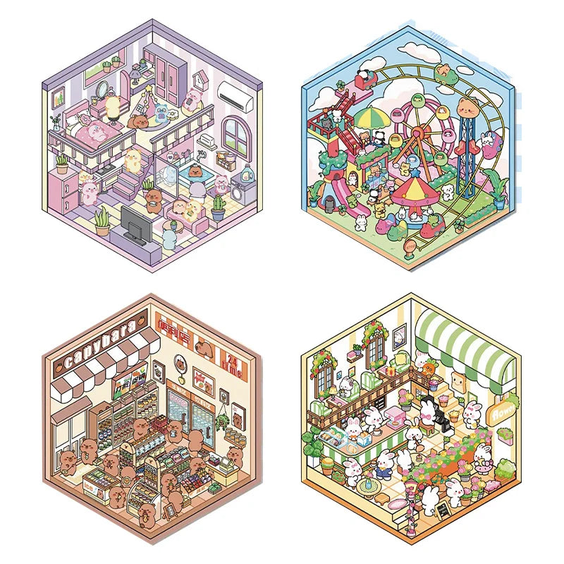 Kids DIY Diamond Painting Sticker Kit