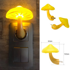 Mushroom Wall Socket Led Light