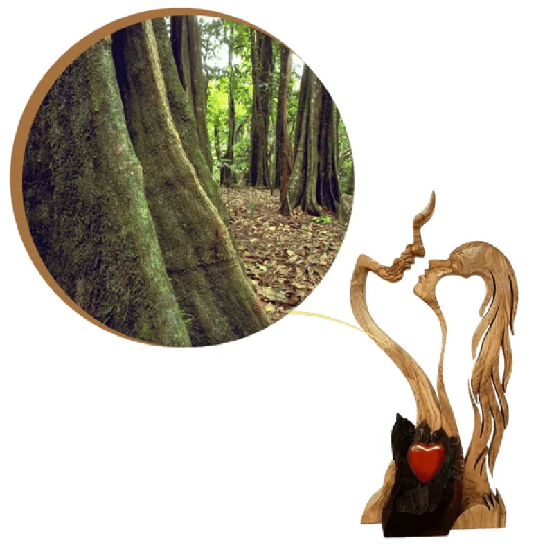 Love Eternal Wooden Decoration Ornaments