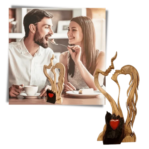 Love Eternal Wooden Decoration Ornaments