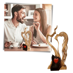 Love Eternal Wooden Decoration Ornaments