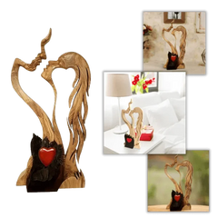 Love Eternal Wooden Decoration Ornaments