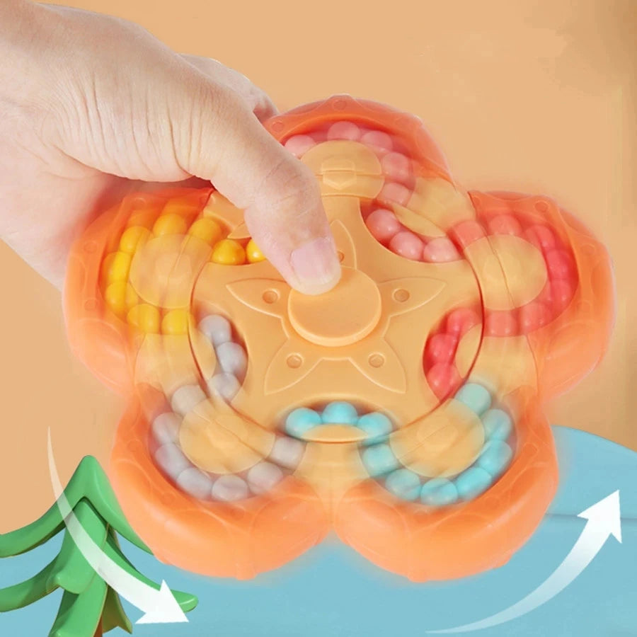 Rotating Magic Bean Cube