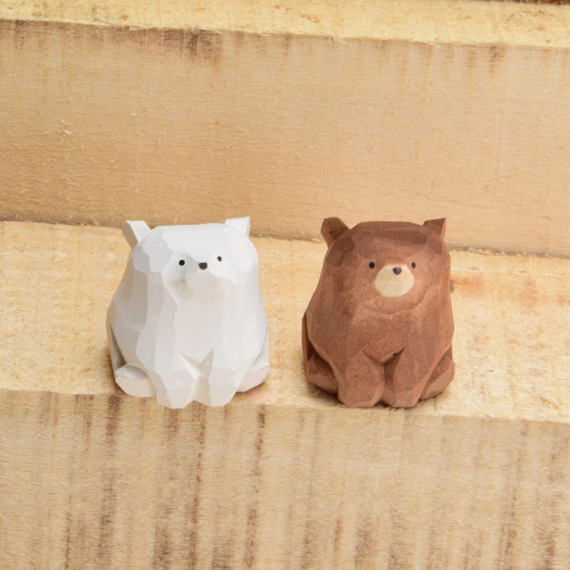 Wooden Animal Ornaments