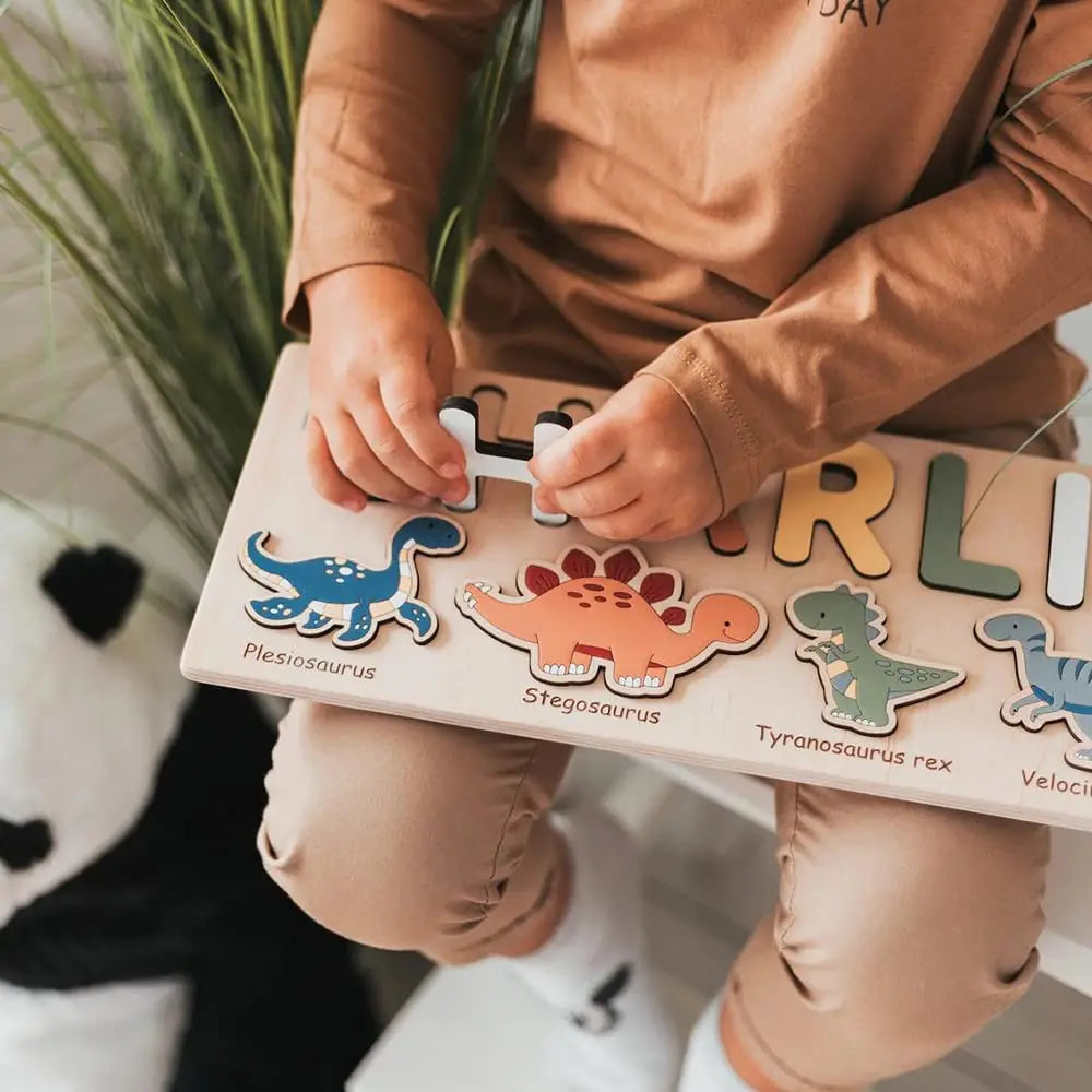 Personalized Wooden Custom Animal Name Puzzle