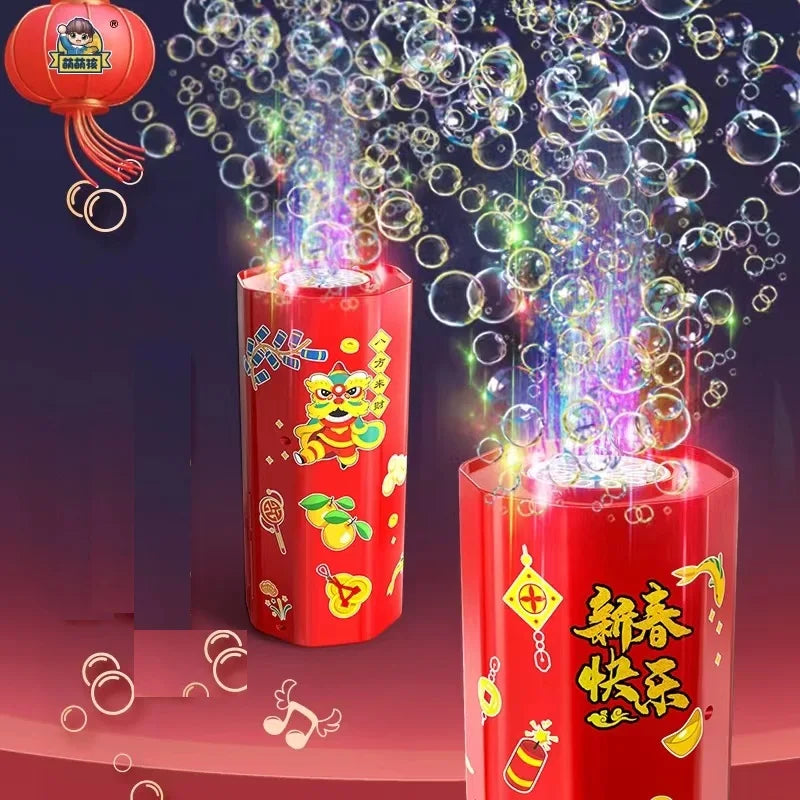 Fireworks Bubble Machine