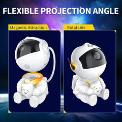 Astronaut Galaxy Night Light Stars Projector