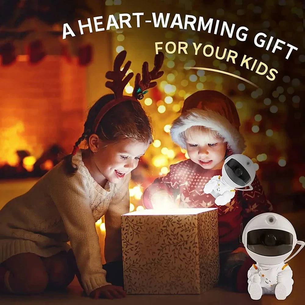 Astronaut Galaxy Night Light Stars Projector