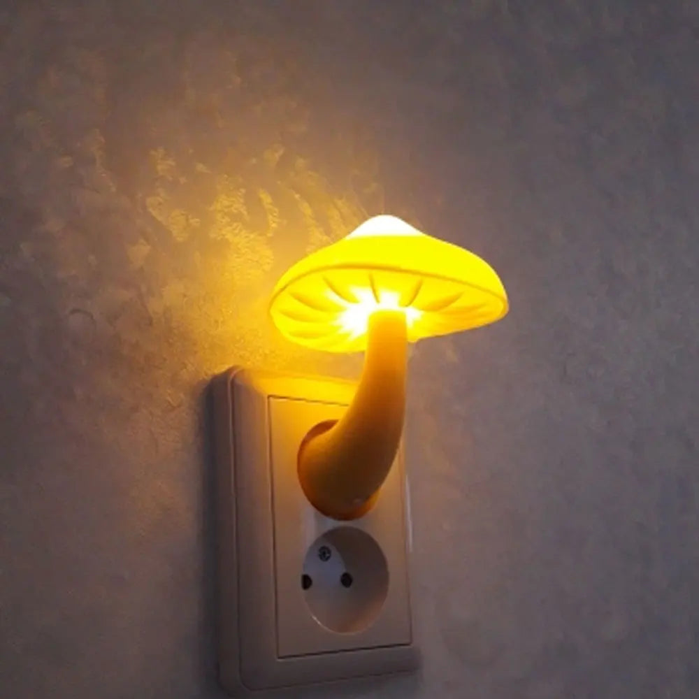 Mushroom Wall Socket Led Light